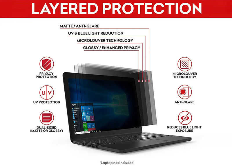 Laptop Macbook Computer Privacy Screen Protector 13 14 16 Inch