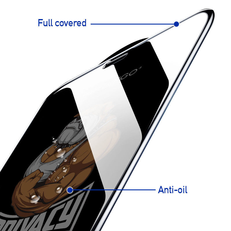 9H Phone Tempered Glass Privacy Anti Shock Anti Explosion