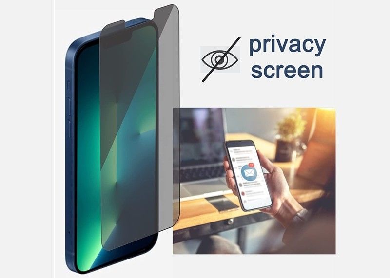 Ailun 2Pack Privacy Tempered Glass Screen Protector For IPhone 13 Pro Max